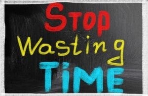 stop wasting time