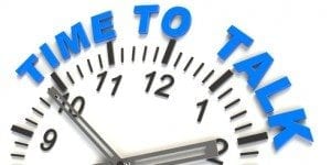time to talk
